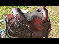 How to Restore a Vintage Circle Y Saddle that has spent a few years in the barn