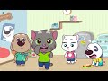 Revenge of the Garbage Monster | Talking Tom Heroes | Cartoons for Kids | WildBrain Zoo