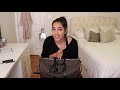 What's in My Gym Bag || Louis Vuitton Keepall 45 Bandouliere Macassar Canvas