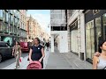 London Summer Walk 🇬🇧 OXFORD STREET, Mayfair to Piccadilly Circus | Central London Walking Tour |HDR