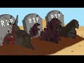 MECHA KING GHIDORAH vs GODZILLA: Monsters Ranked From Weakest To Strongest??? | Godzilla Cartoons