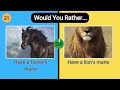 25 Wild 'Would You Rather' Questions: Animal Edition 🦁