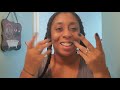 Trying On Kiss ImPress Press On Nails In Navy Blue | 30 Day YouTube Video Challenge