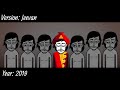 Incredibox Evolution of Bass Sounds (2009-2019)