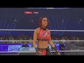 WWE 2K23 SMACKDOWN DAKOTA KAI HELPS BAYLEY FENDS OFF DAMAGE CTL!!!!!!!!!!