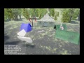 UE4 WIP Cloth Physics Tent Pack