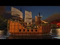 How to Build a Sailable Pirate Ship in ARK