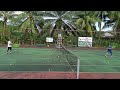 Latihan Pemula Pemain Tennis
