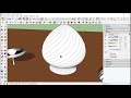 HOW TO CREATE CURVED ROOF IN SKETCHUP