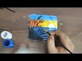 easy landscape painting | painting ideas 💡| using poster colours #shreya #paintingideas #painting💞 💞