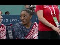 Team USA's Simone Biles wraps up the beam rotation with a solid routine 🔥 | #Paris2024 #Olympics