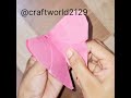 Easy origami butterfly 🦋  ||  very  simple to make butterfly