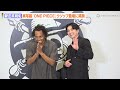 新田真剣佑、実写版『ONE PIECE』ウソップのサプライズ登場で和気あいあい　“ゾロ”役づくりの裏話も告白　INCRM×Netflixシリーズ『ONE PIECE』コラボレーション発表会