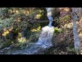 8 Hours & 8 Minutes Of Calm Waterfall Sounds | Waterfall in Mountains Of New Zealand | Peaceful