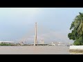 view of สะพานพระราม ๘ Rama VIII Bridge (Thailand)