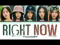 [SNIPPET] Newjeans 'Right Now' Lyrics (Color Coded Lyrics)