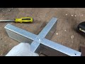 How to joint the mild steel / cross, strong and neat