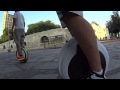 Electric Unicycle Ride - The Alamo (Chase Cam)