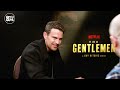 Theo James on The Gentlemen TV Series for Netflix, bombastic humour & the glamour of Guy Ritchie