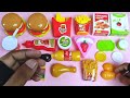 5 Minutes Satisfying with Unboxing Fast Food Restaurant | Hello Kitty Kitchen Set Collection #ASMR