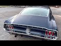 1967 Ford Mustang Fastback GT 427 FE Big Block 4 Speed Nightmist Blue.