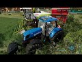 CHOPPING ALFALFA SILAGE, FEEDING COWS and SELLING MILK│The Valley The Old Farm│FS 22│19