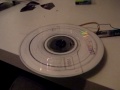 Homemade CD-spinner