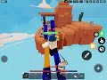 Duels using Hannah kit (BedWars)