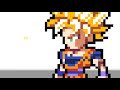 shallot se tranforma eu super saiyajin pela primera vez (sprite animation)