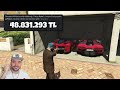 24 SAAT BÜTÜN ZENGIN KIRMIZI ARABALARI ÇALDIM - GTA 5 MODS