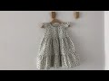 How to sew a dress for a girl with frills from the remnants of fabric