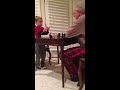 Fletcher Playing Chess with Grandfather Joe