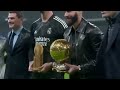 Karim Benzema Ballon d'Or Presentation at Santiago Bernabéu 2022.