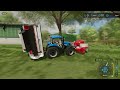 New Animals in The Farm, Mowing & Windrowing Grass│L'Elevage Breton│FS 22│Timelapse#7