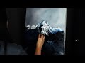 Palette Knife Painting ASMR | Mountain