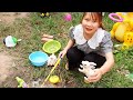 Collection of Vlog Rabbits Playing With Animals, Crocodiles, Eels, Ducks, Crabs, Ornamental Fish