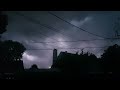 Supercell thunderstorm / Orage supercellule Beauport, Quebec, Canada ( long version )