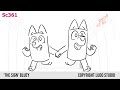 Bluey - The sign [Ending Scene Storyboard / Animatic] (Copyright Ludo Studios) (Prototype Music)