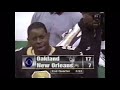 Aaron Brooks 1st NFL Pass a 53 Yard Touchdown | Saints vs Raiders, 2000
