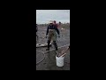 Dipnetting for Sockeye Salmon on the Kenai River in Kenai Alaska in July 2013