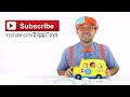 Learn Parts Of The Alphabet With BLIPPI! | Play With Toy School Bus | Funny Videos & Songs