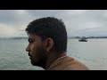 Halong Bay, Vietnam - Walking along the top of a boat travelling in Halong Bay - Vietnam