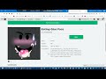 Roblox how to get Eating glue face3