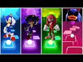 Sonic Hedgehog Team | Sonic Exe vs Super Sonic vs Amy Rose Sonic vs Shadow Sonic | Tileshop