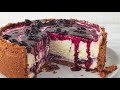 Best Ever Blueberry Cheesecake - The Scran Line