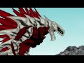 Shin Godzilla Final Form VS Astaroth Godzilla  [EVOLUTION OF SHIN GODZILLA] ;Godzilla Cartoons Ep.02
