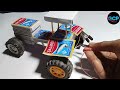 how to make a tractor with matchbox | matchbox tractor
