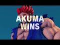 Akuma vs Balrog (Hardest AI) - Street Fighter V