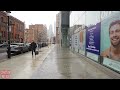 Rainy Day Walk Toronto, Canada | Rain & City Sound