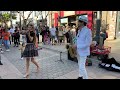 HOW WE ATTRACTED THIS HUGE CROWD | Bella Ciao - Karolina Protsenko & Daniele Vitale Sax